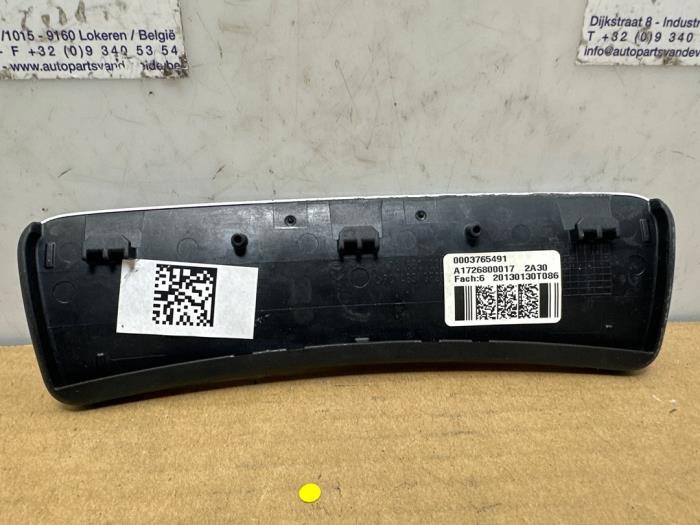 Dashboard decoration strip Mercedes SLK