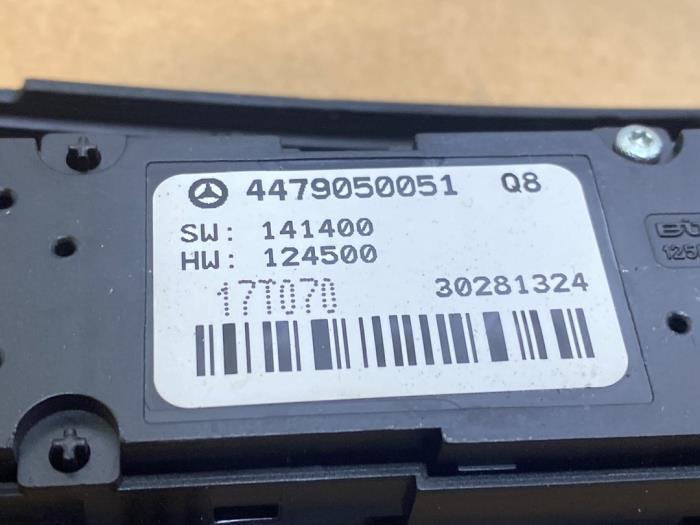 Interruptor de luz de pánico Mercedes Vito