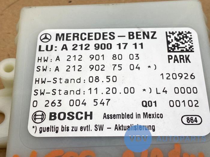 Parkeerhulp computer Mercedes E-Klasse