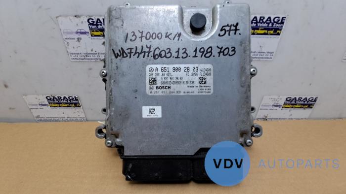 Serrure de contact + ordinateur Mercedes Vito