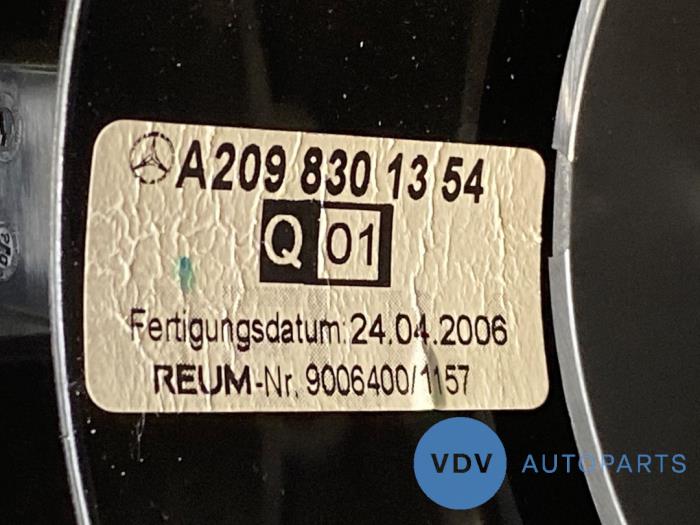 Luchtrooster Dashboard Mercedes CLK