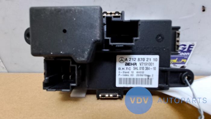 Kachel Weerstand Mercedes C-Klasse