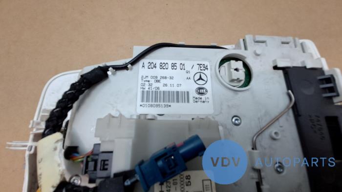 Oswietlenie wewnetrzne przód Mercedes C-Klasse