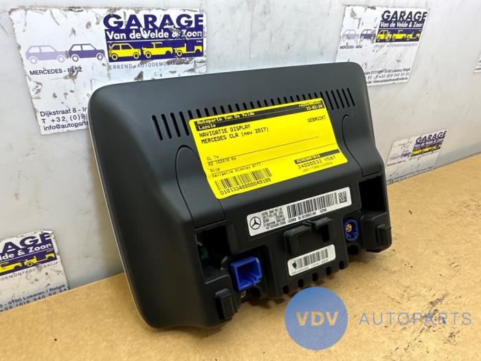 Navigation display Mercedes CLA