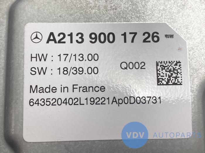 Radar sensor Mercedes C-Klasse