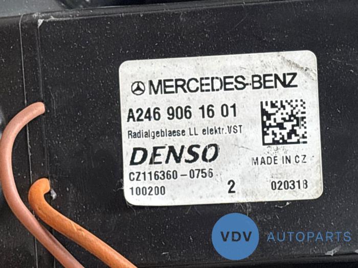 Moteur de ventilation chauffage Mercedes A-Klasse