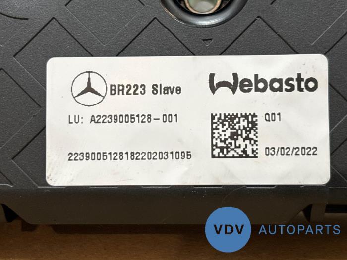 Moteur toit ouvrant Mercedes S-Klasse