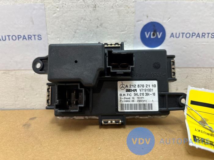 Heater resistor Mercedes C-Klasse