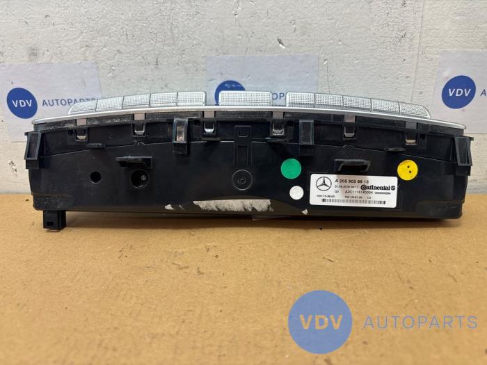 Panneau de commandes chauffage Mercedes GLC-Klasse