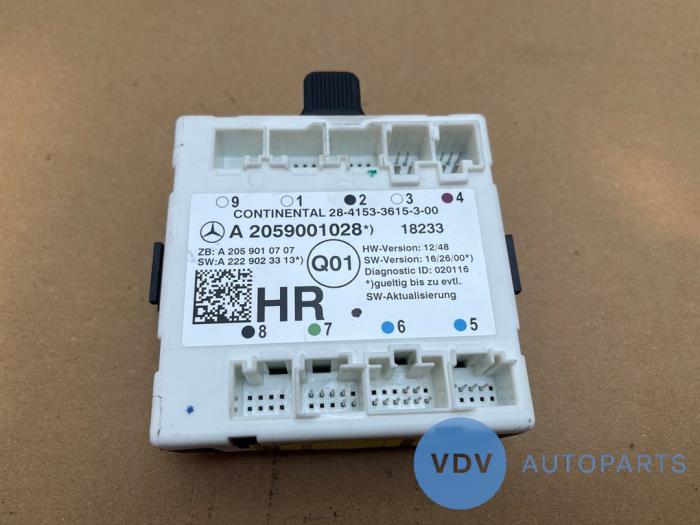Module verrouillage central des portes Mercedes C-Klasse