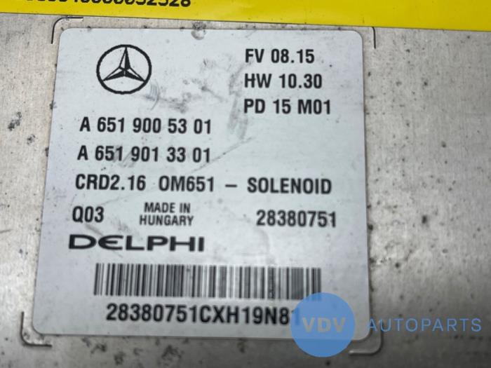 Engine management computer Mercedes C-Klasse