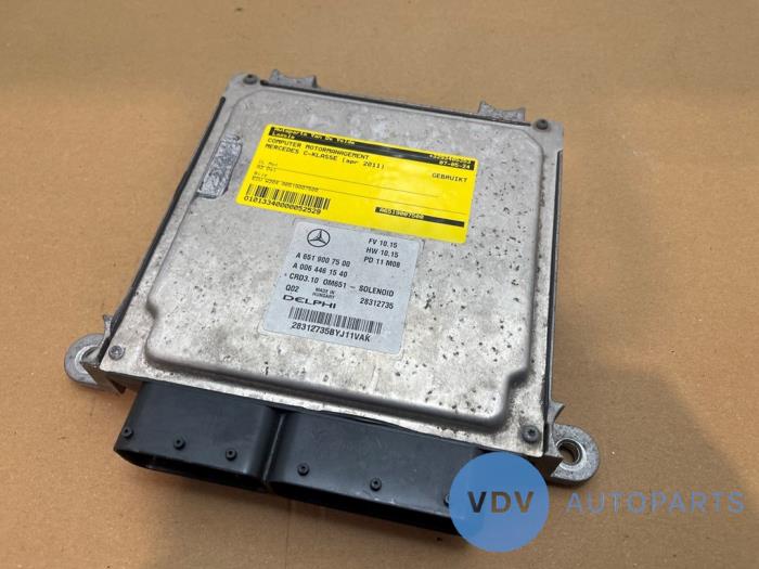 Engine management computer Mercedes C-Klasse