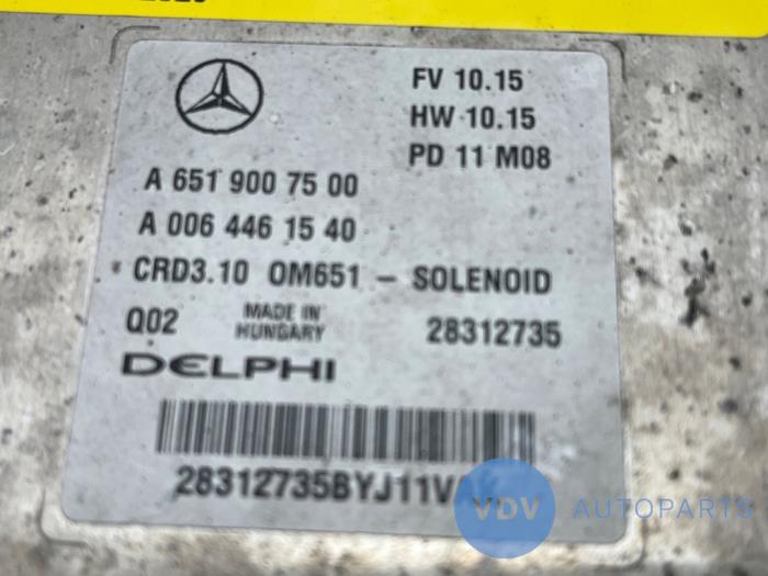 Engine management computer Mercedes C-Klasse