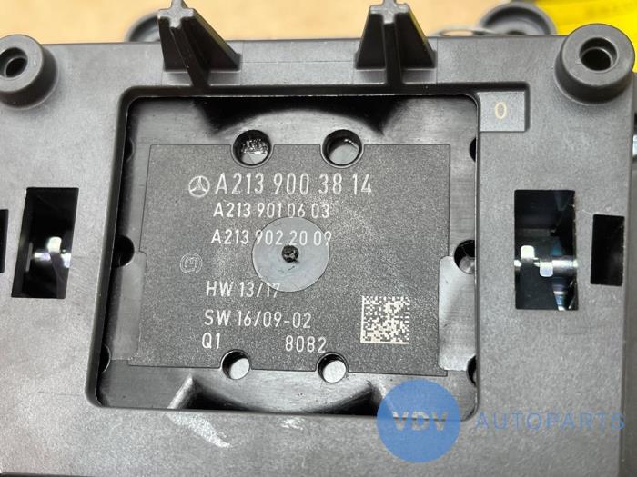 Bedienung BordSteuergerät Mercedes E-Klasse