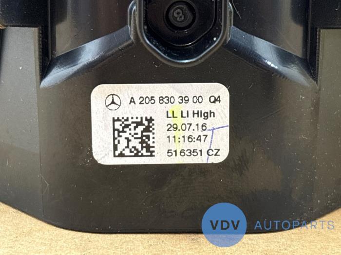 Luftgitter Armaturenbrett Mercedes C-Klasse