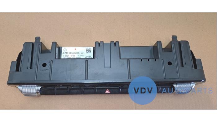 Panneau de commandes chauffage Mercedes CLA