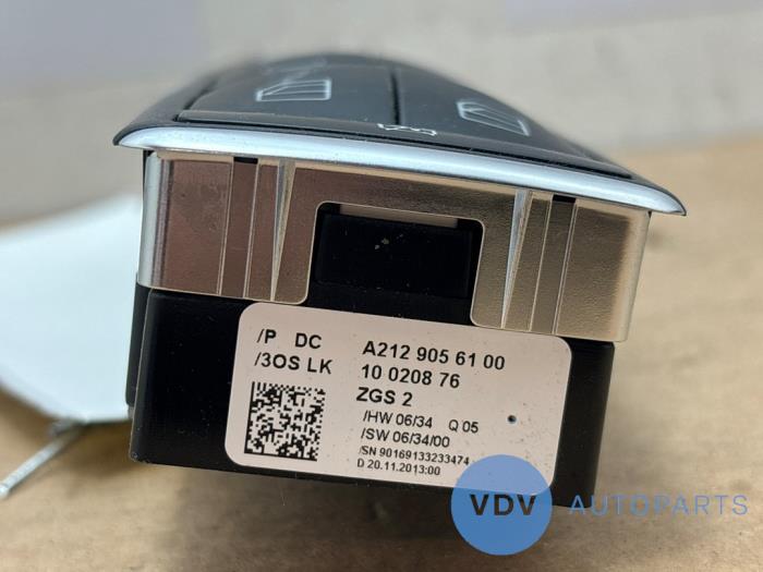 Multi-functional window switch Mercedes E-Klasse