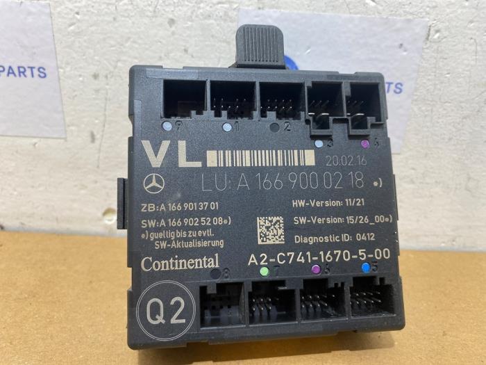 Central door locking module Mercedes GLE