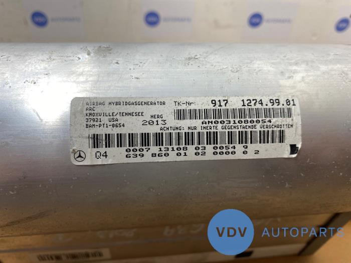 Airbag droite (tableau de bord) Mercedes Vito