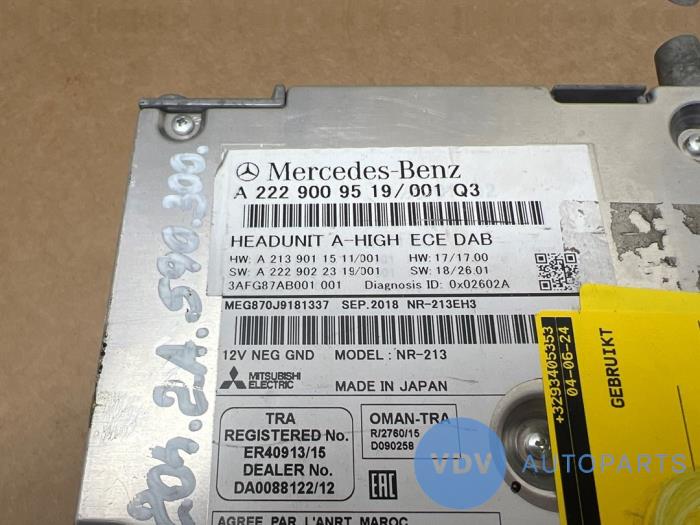 Radio Mercedes E-Klasse