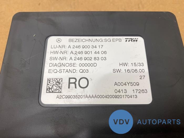 Parkeerhulp computer Mercedes B-Klasse