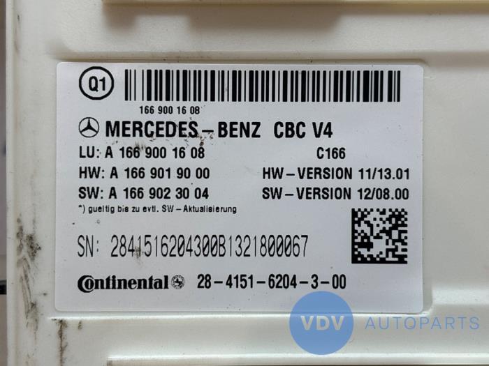 Module confort Mercedes ML-Klasse