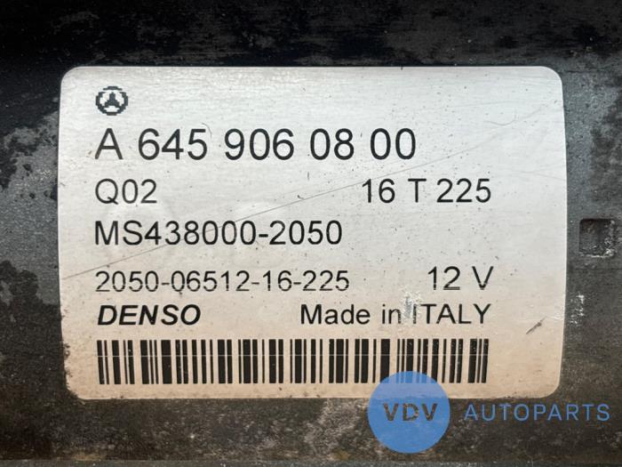 Startmotor Mercedes A-Klasse