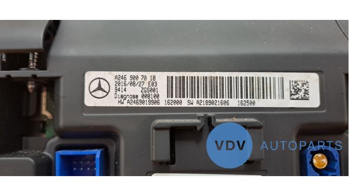 Navigation display Mercedes A-Klasse