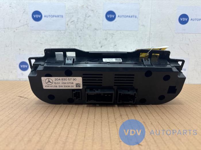 Panneau de commandes chauffage Mercedes C-Klasse