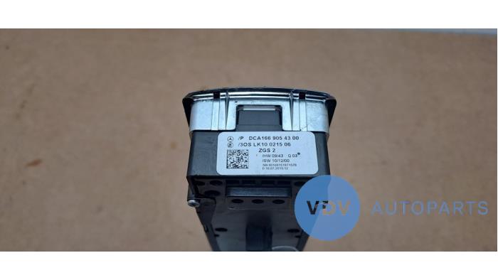 Multi-functional window switch Mercedes B-Klasse