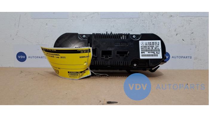 Heater control panel Mercedes B-Klasse