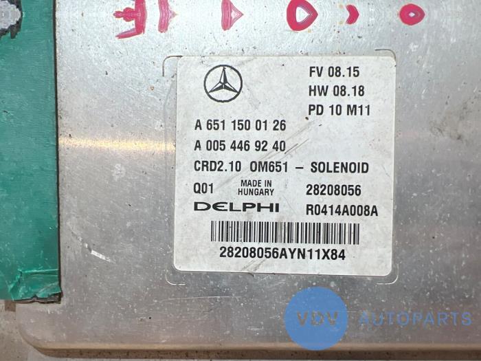 Engine management computer Mercedes E-Klasse