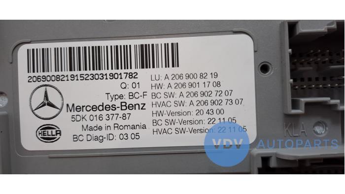 Module confort Mercedes GLC-Klasse