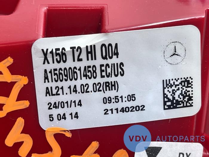 Taillight, right Mercedes GLA