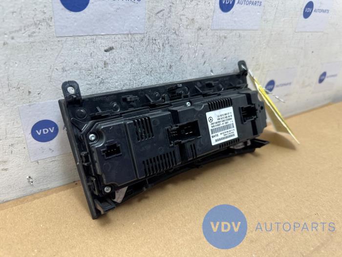 Heater control panel Mercedes E-Klasse