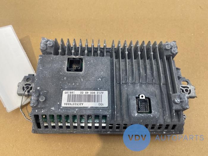 Navigation Display Mercedes E-Klasse