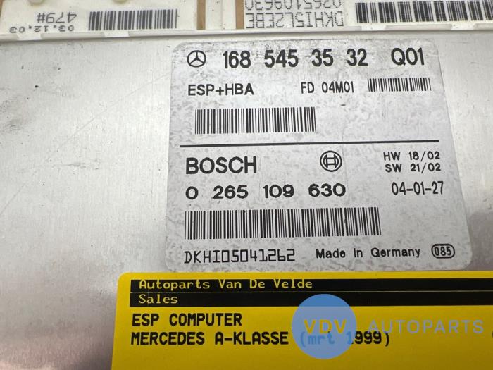 Esp computer Mercedes A-Klasse