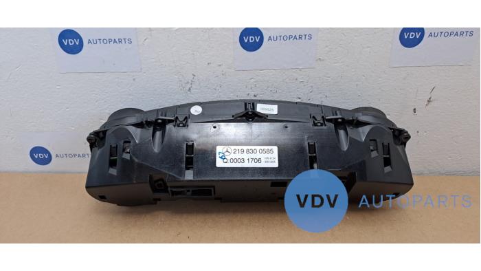 Heater control panel Mercedes CLS-Klasse