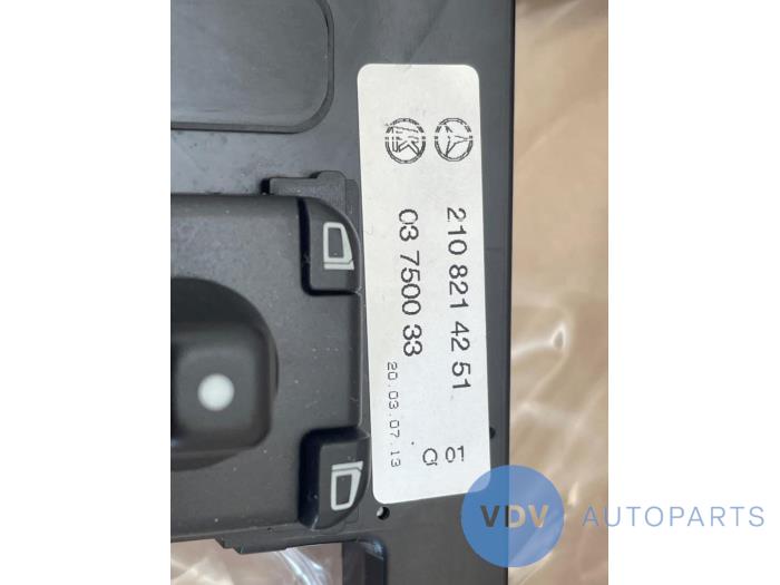 Multi-functional window switch Mercedes E-Klasse