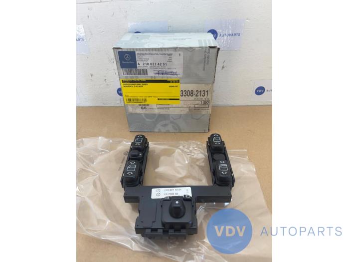 Multi-functional window switch Mercedes E-Klasse
