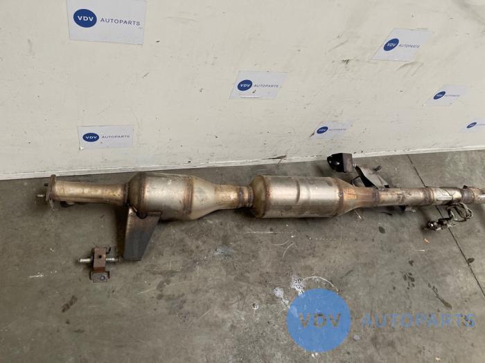 Uitlaat (compleet) Mercedes X-Klasse