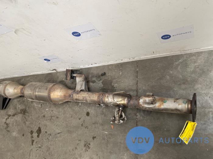 Uitlaat (compleet) Mercedes X-Klasse