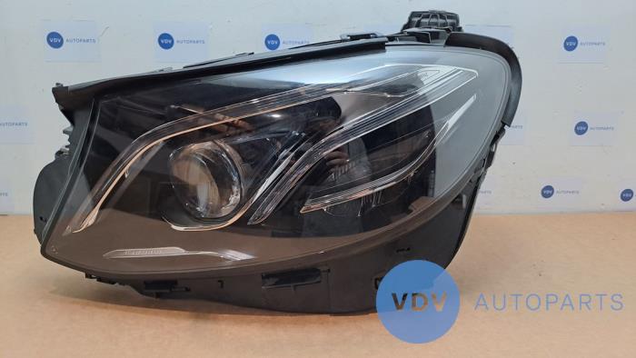 Headlight, left Mercedes E-Klasse