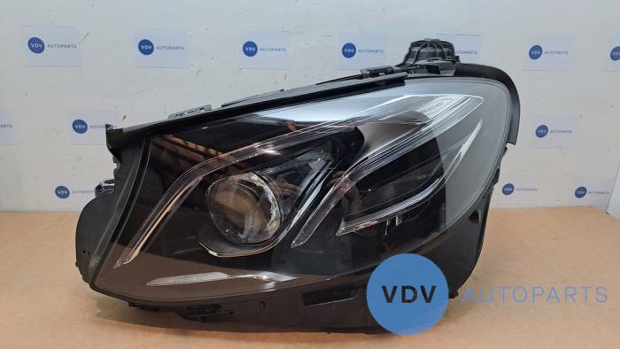 Headlight, left Mercedes E-Klasse