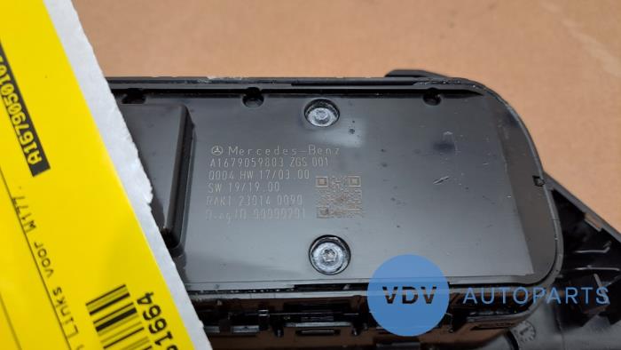 Multi-functional window switch Mercedes A-Klasse