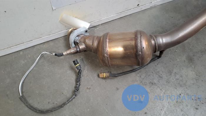 Tlumik srodkowy Mercedes CLK