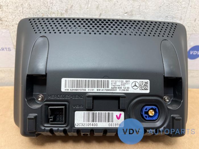 Navigation Display Mercedes A-Klasse