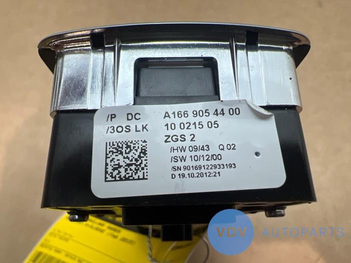 Interruptor combinado de ventanillas Mercedes A-Klasse