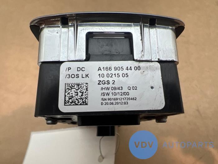 Interruptor combinado de ventanillas Mercedes A-Klasse