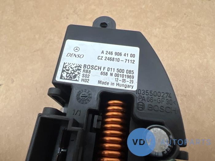 Heater resistor Mercedes CLA